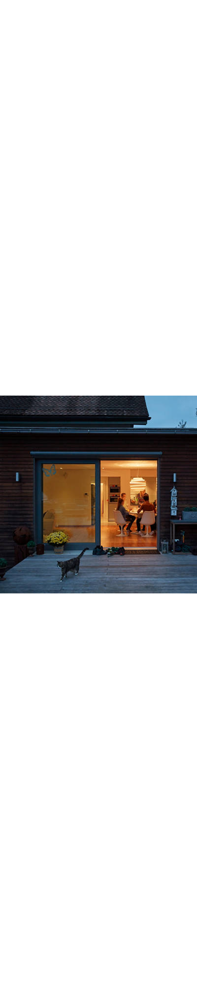 Familie beim Abendessen