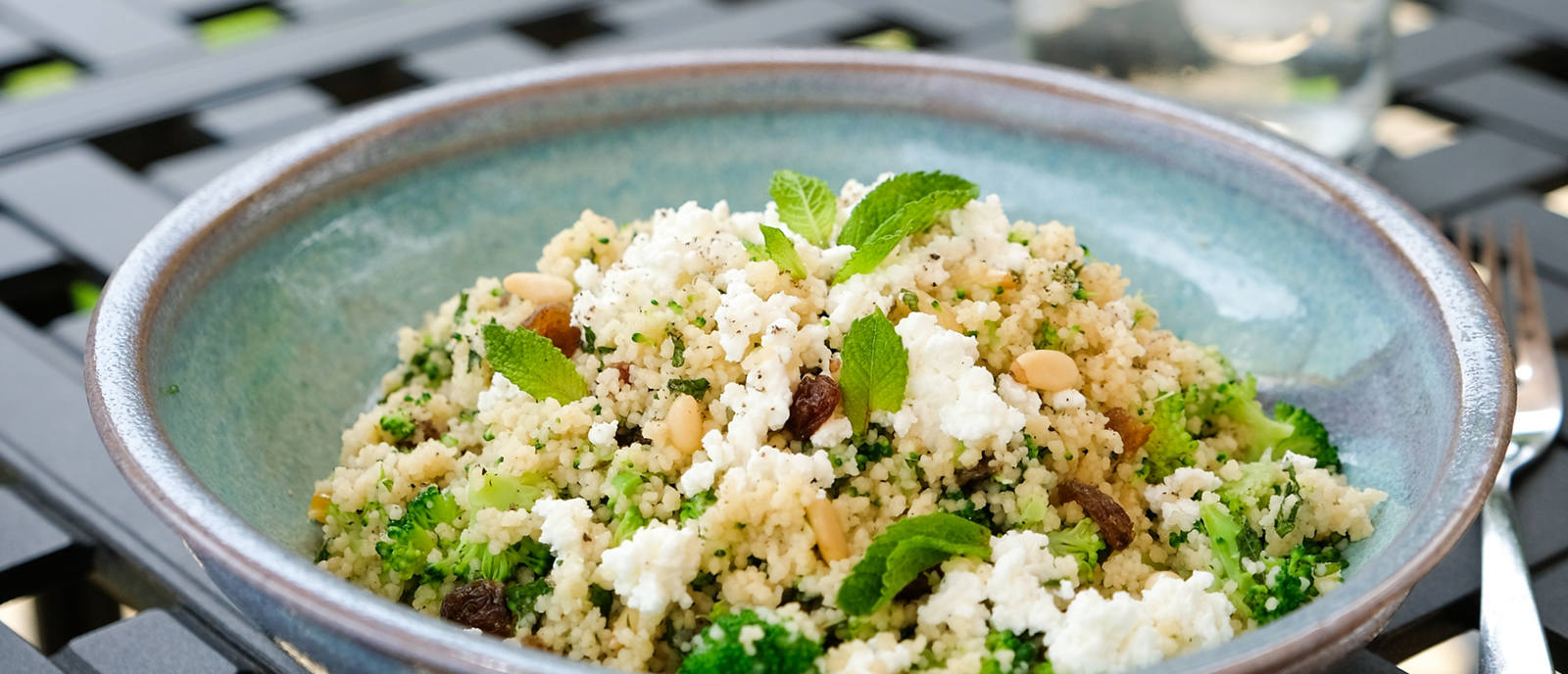 Couscous-Salat mit Antipasti