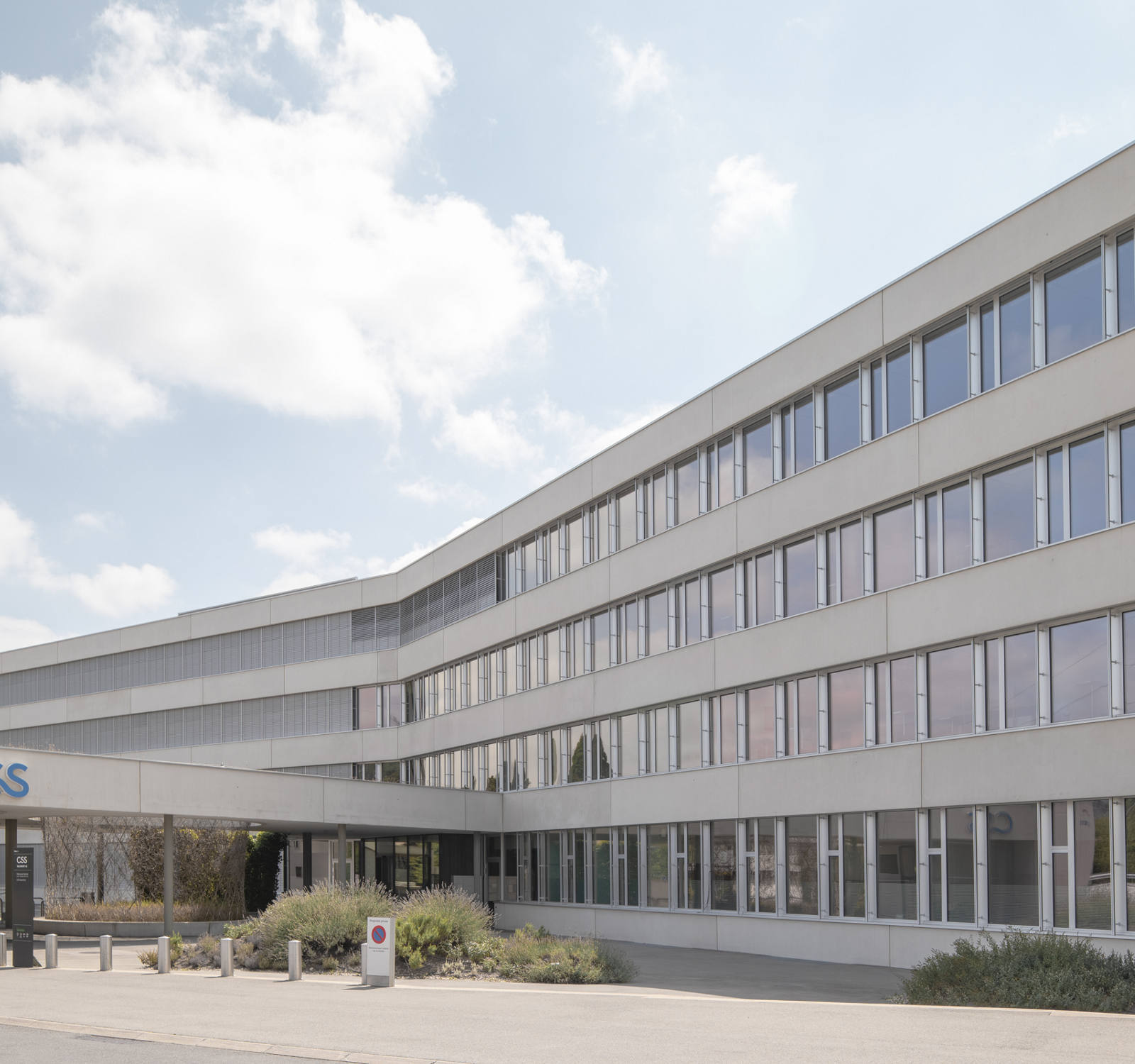 Centre CSS Romandie à Vennes (vue de l'extérieur)