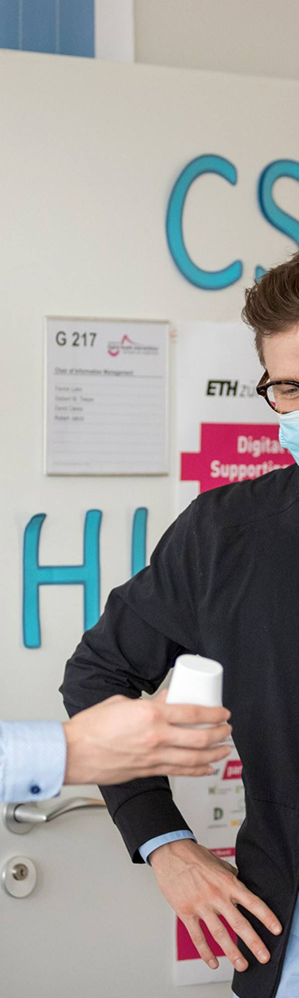 Zwei Mannen im CSS Health Lap