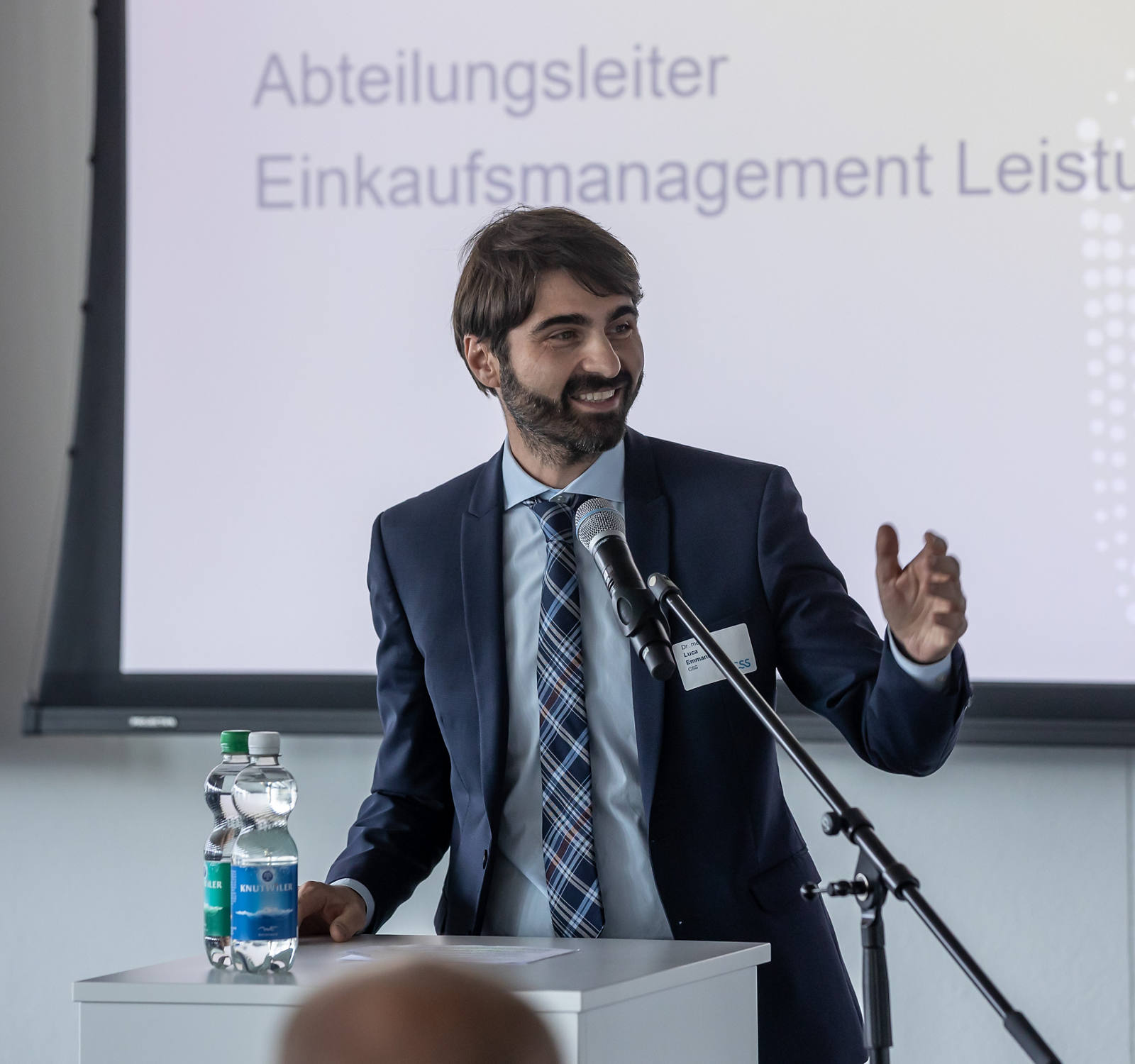 Opening speech from Luca Emmanuele