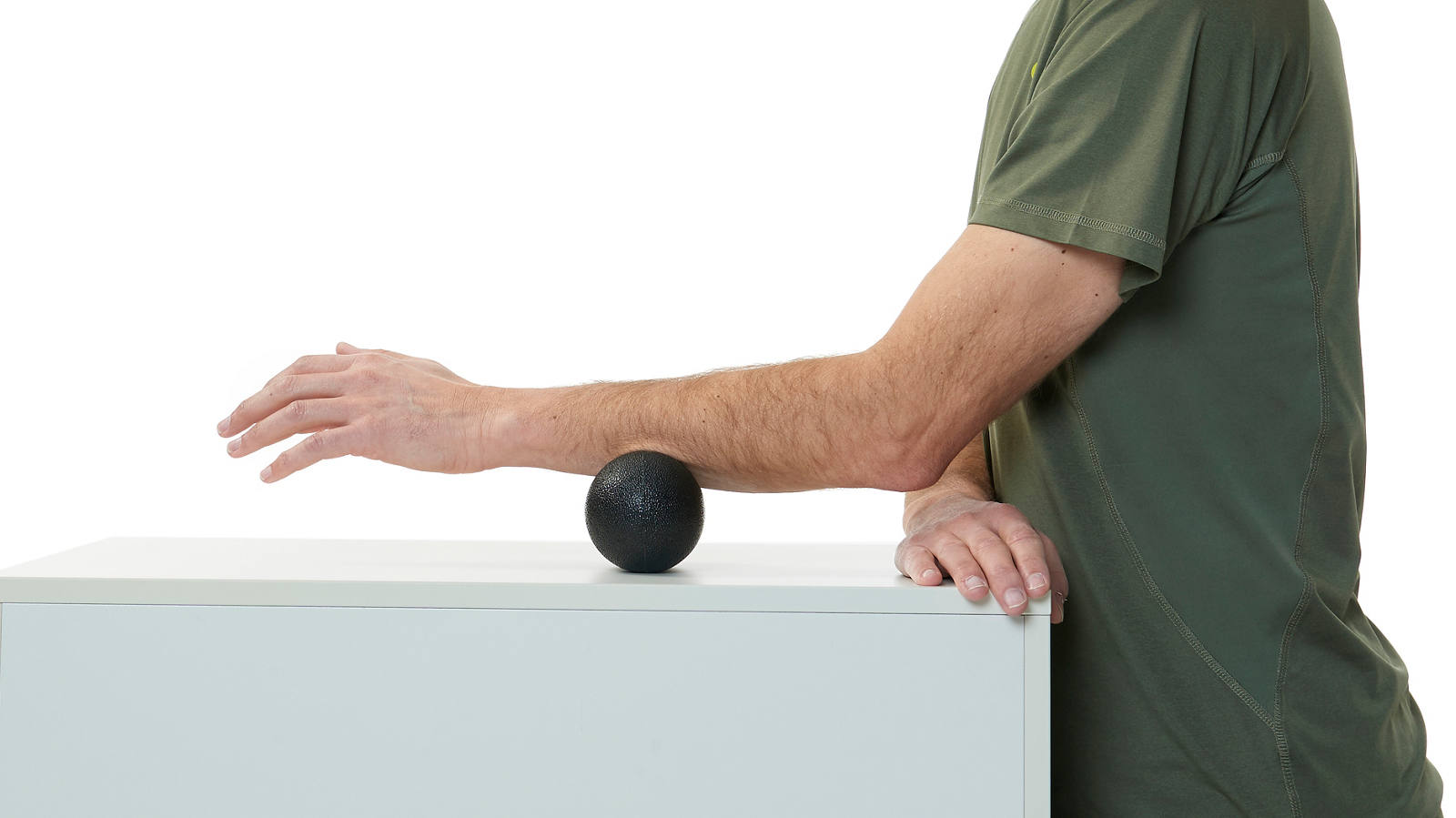 Faszienball-Übung: Unterarm
