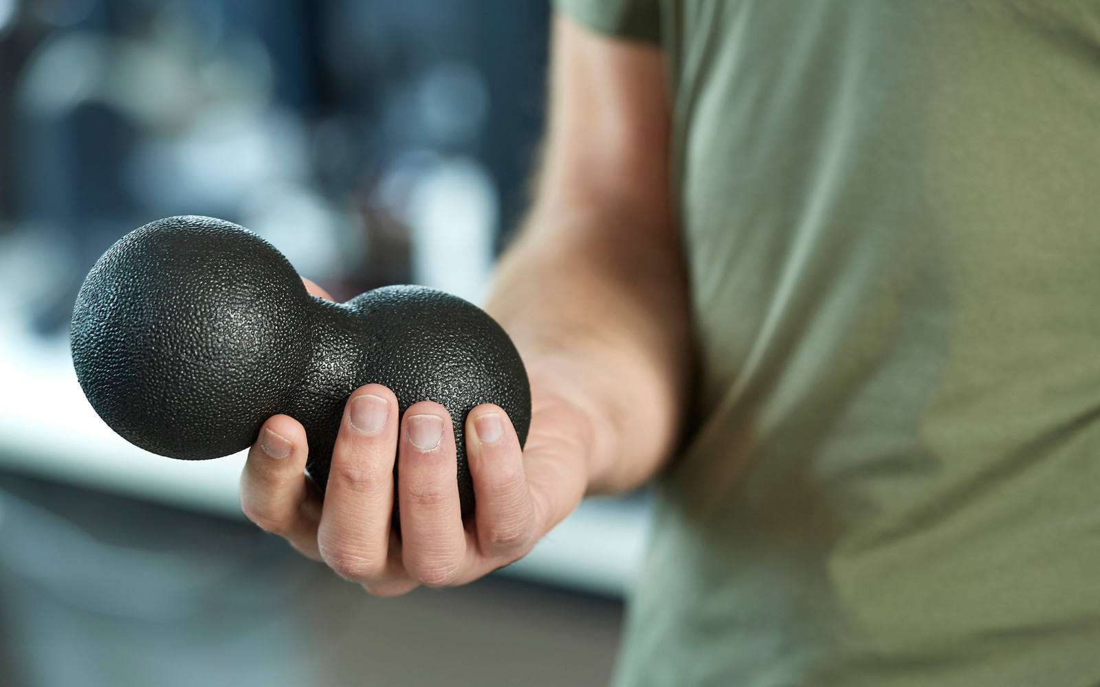 Palline Vibranti per Massaggio, 16 Modalità di Vibrazione Palla per Esercizi per Fisioterapia dei Tessuti Profondi Ricaricabile Impermeabile per Sollievo Dal Dolore Muscolare