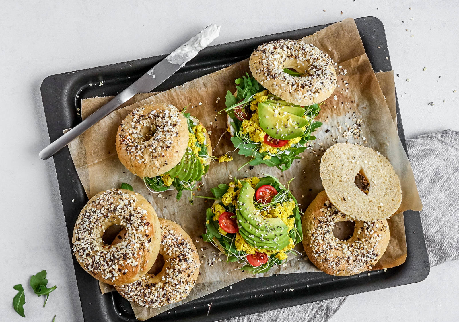 Colazione sana: bagels al miglio