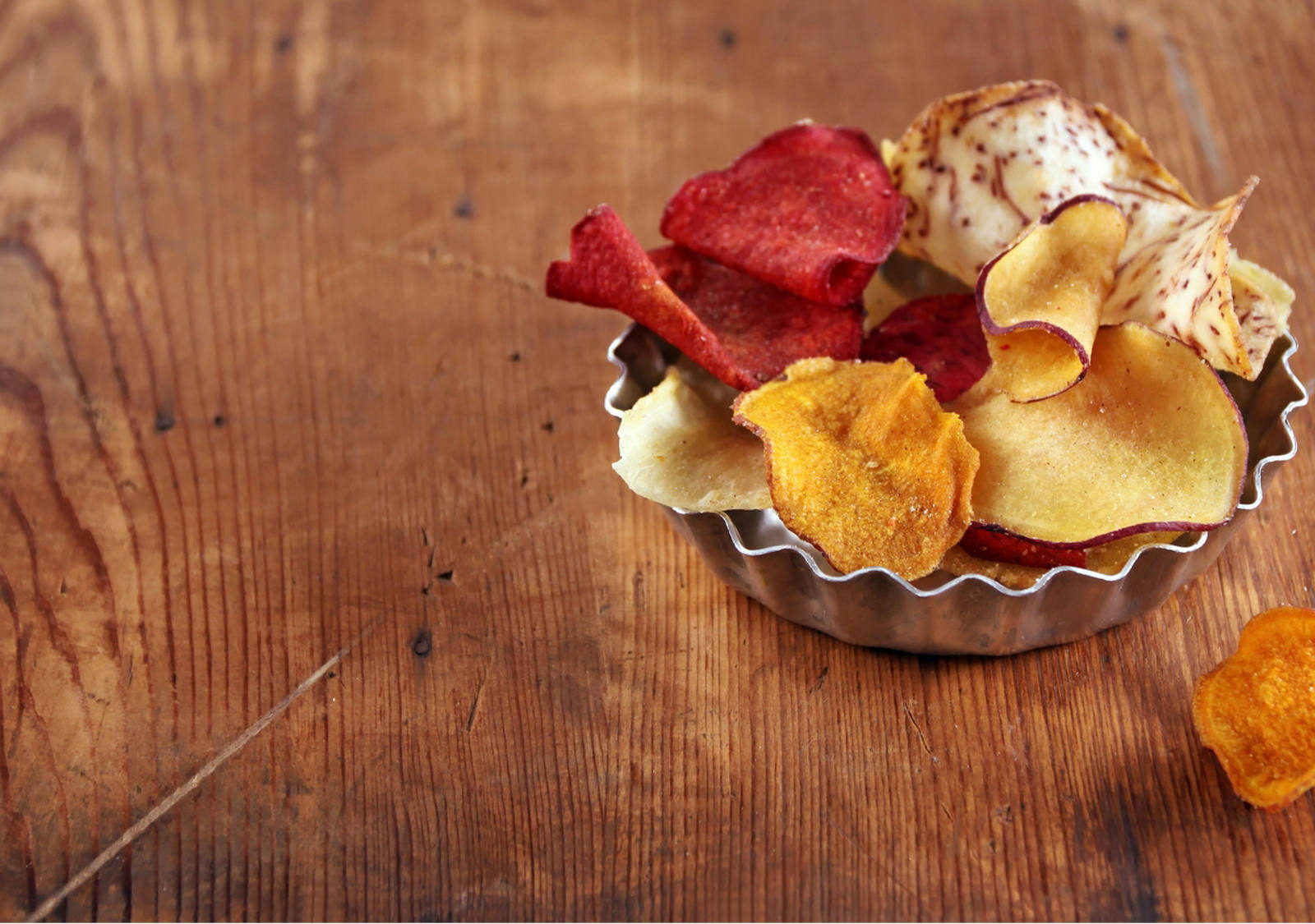 Der gesunde Snack: Gemüsechips selber machen
