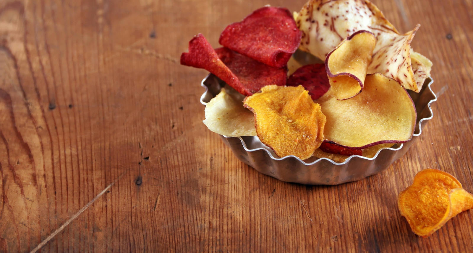 Der gesunde Snack: Gemüsechips selber machen