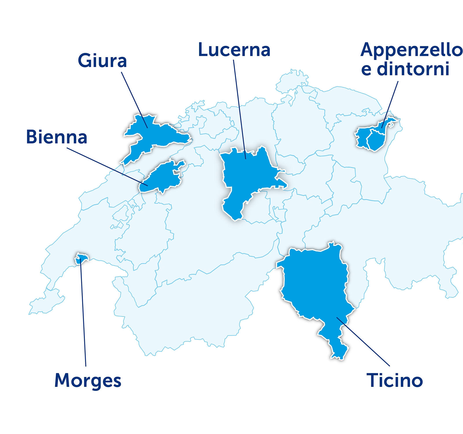Tutte le reti sanitarie a colpo d'occhio
