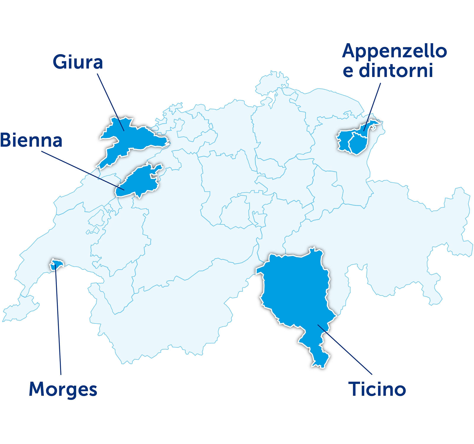 Tutte le reti sanitarie a colpo d'occhio
