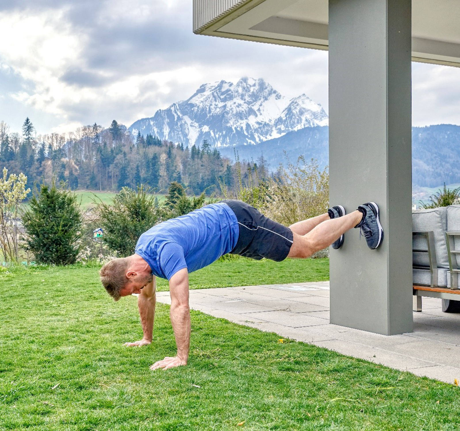 Handstand lernen: Übung