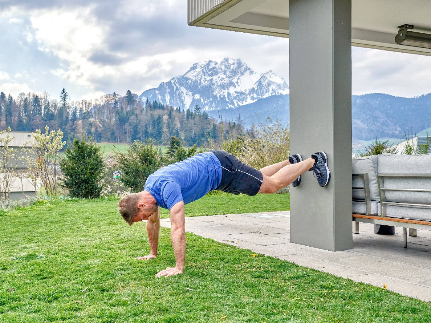 Handstand lernen: Übung