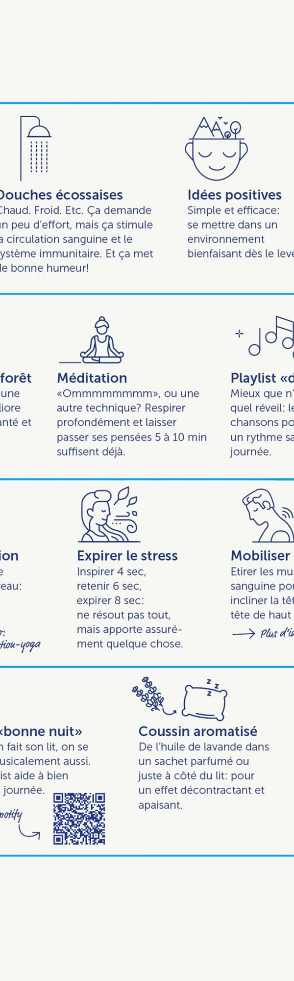Extrait du graphique sur la relaxation