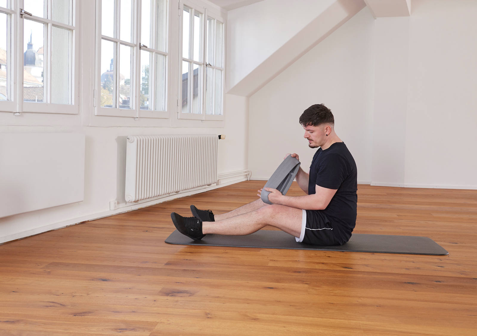 4 Übungen mit dem Miniband für einen starken Rumpf