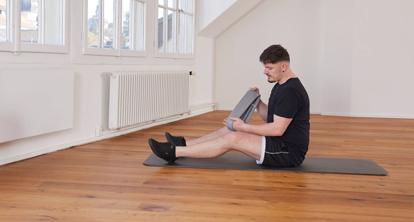 4 Übungen mit dem Miniband für einen starken Rumpf