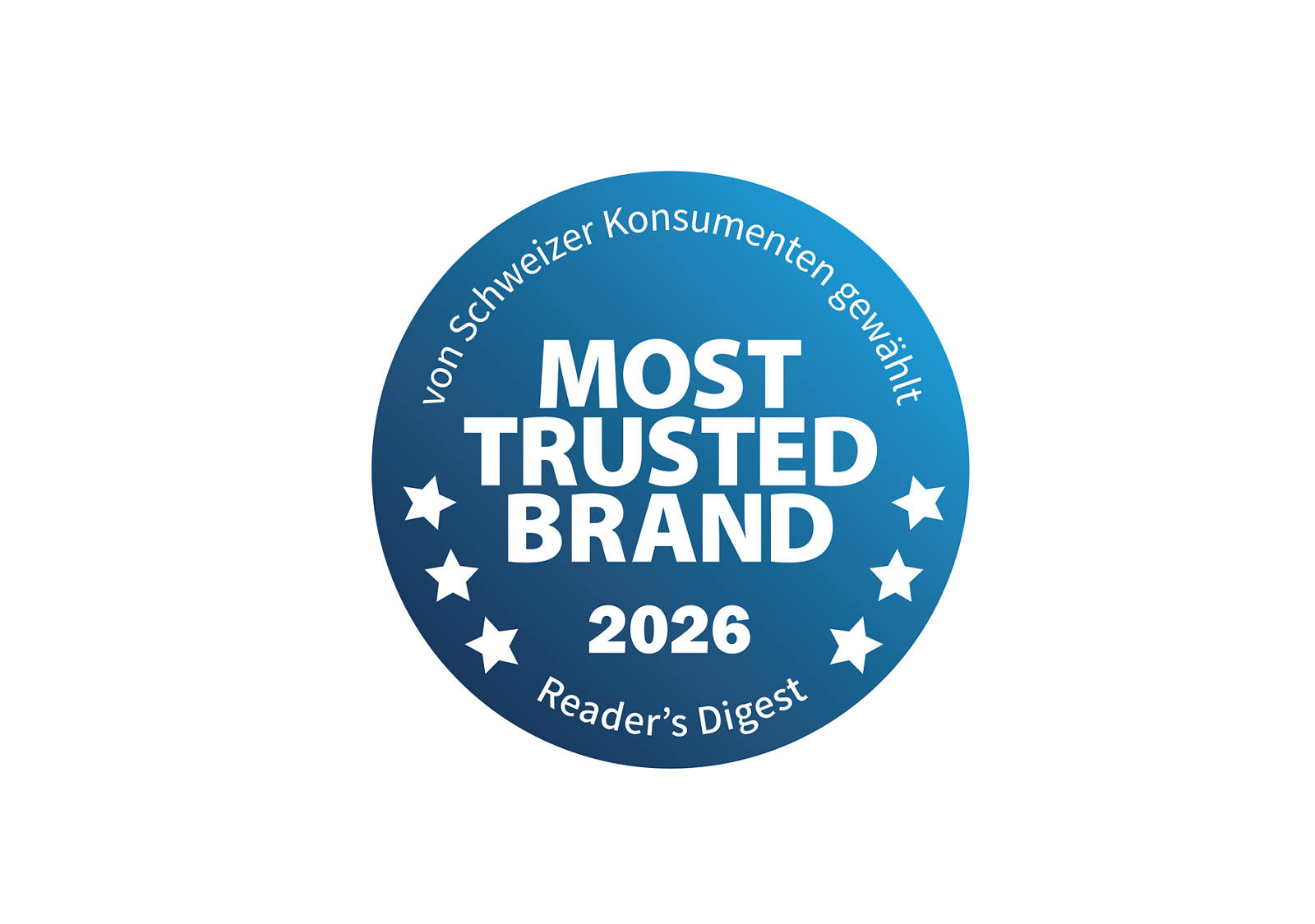 Most Trusted Brand Logo 2026