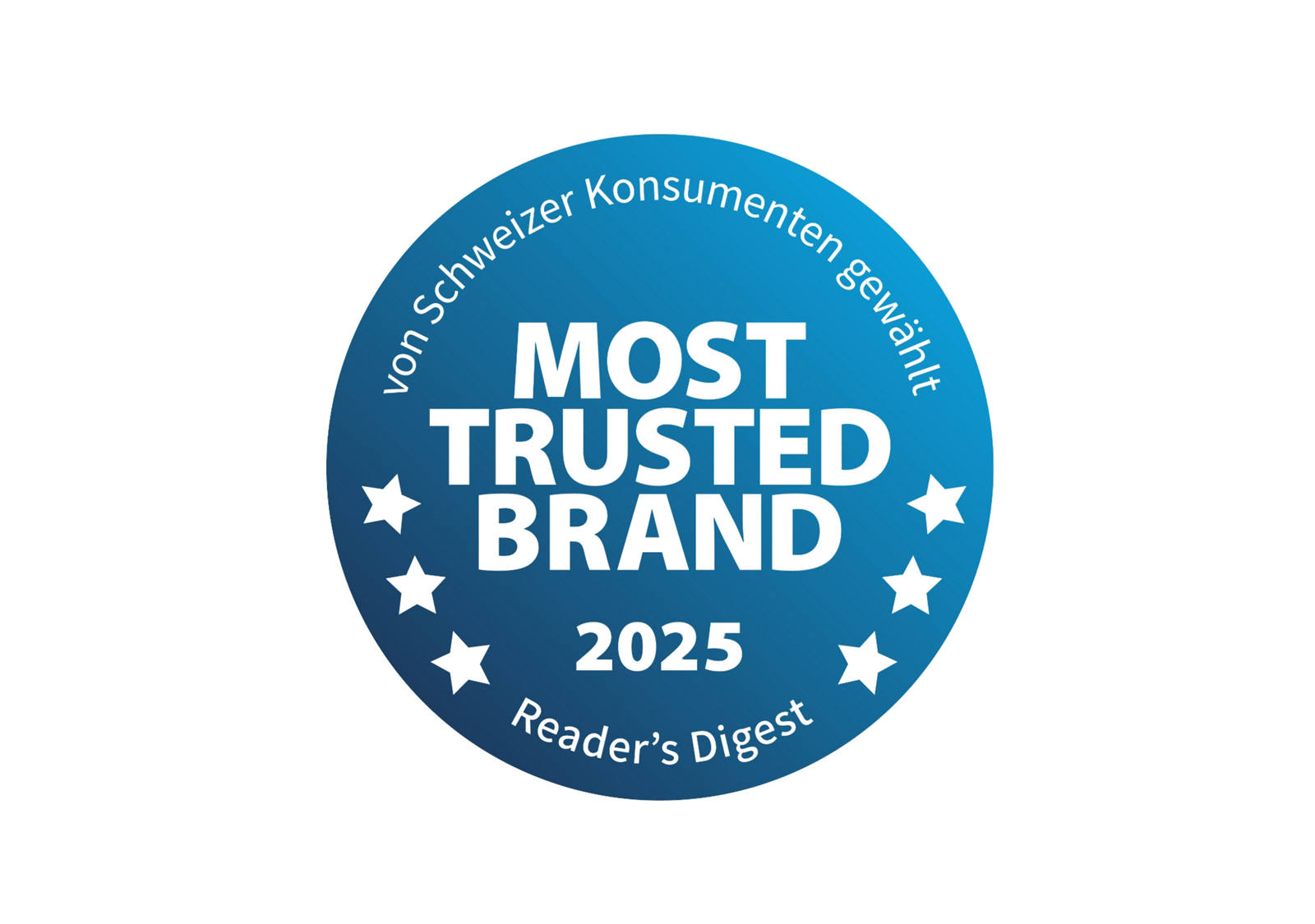 Most Trusted Brand Logo 2025