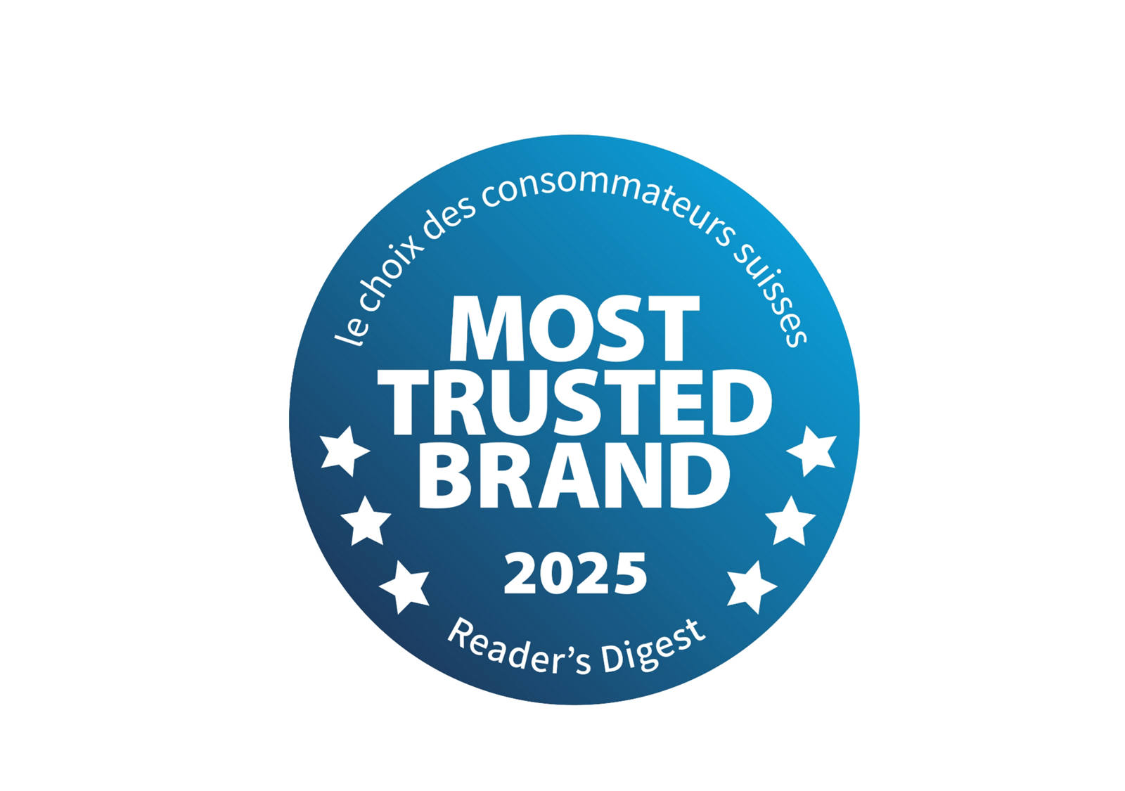 Most Trusted Brand Logo 2025