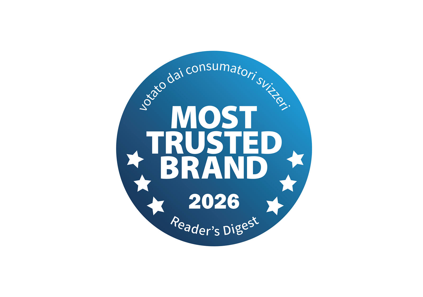 Most Trusted Brand Logo 2026