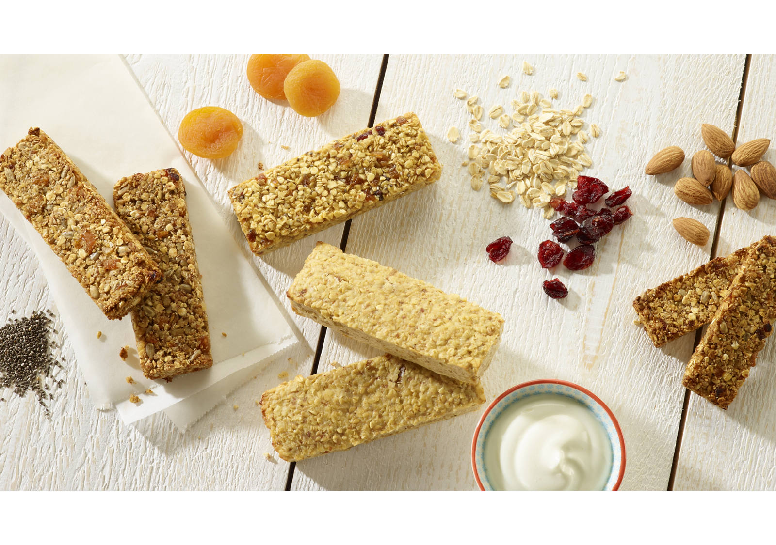 Barres de céréales faites maison: 3 recettes simples sans sucre