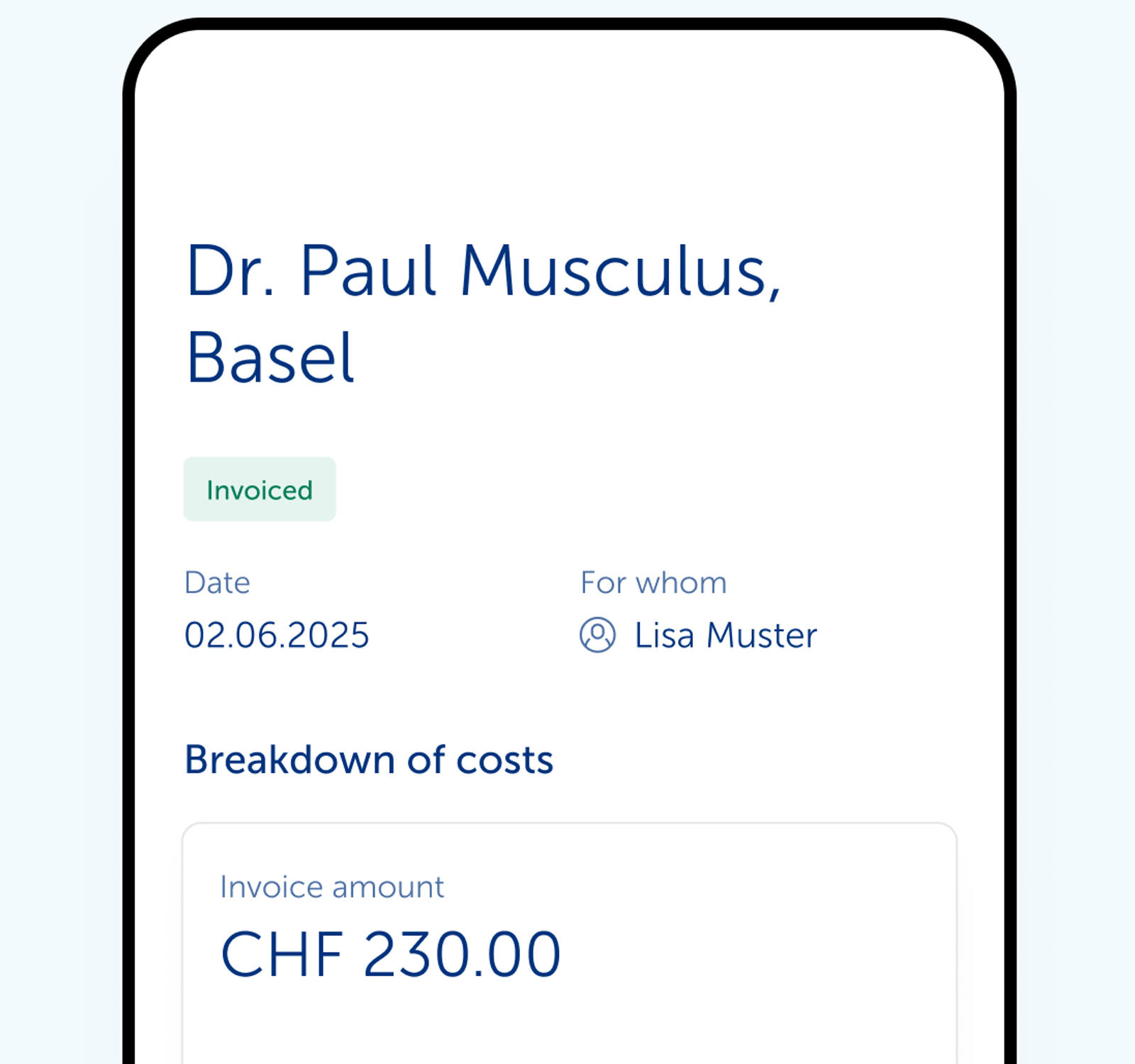 Benefit statement explained in simple terms