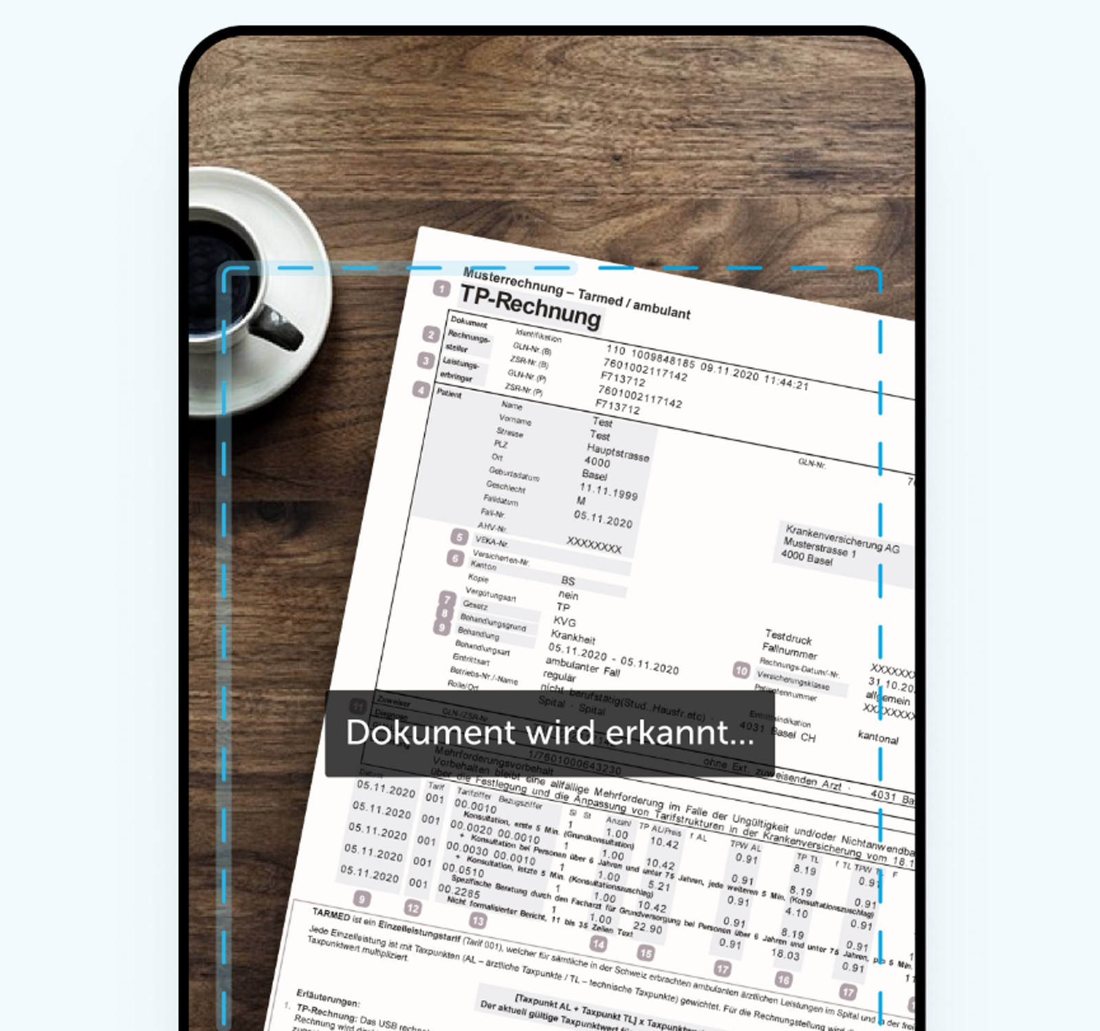 Rechnungen in 30 Sekunden einreichen