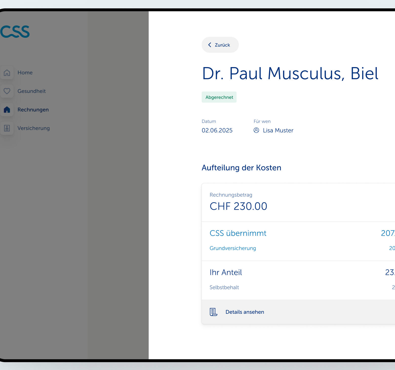 Leistungsabrechnung einfach erklärt