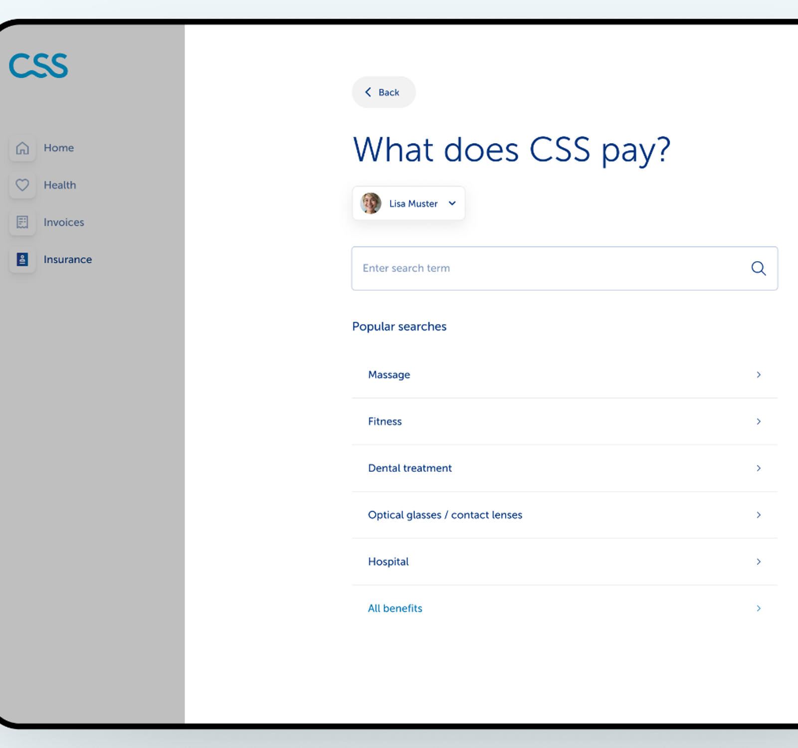 See instantly how much CSS pays