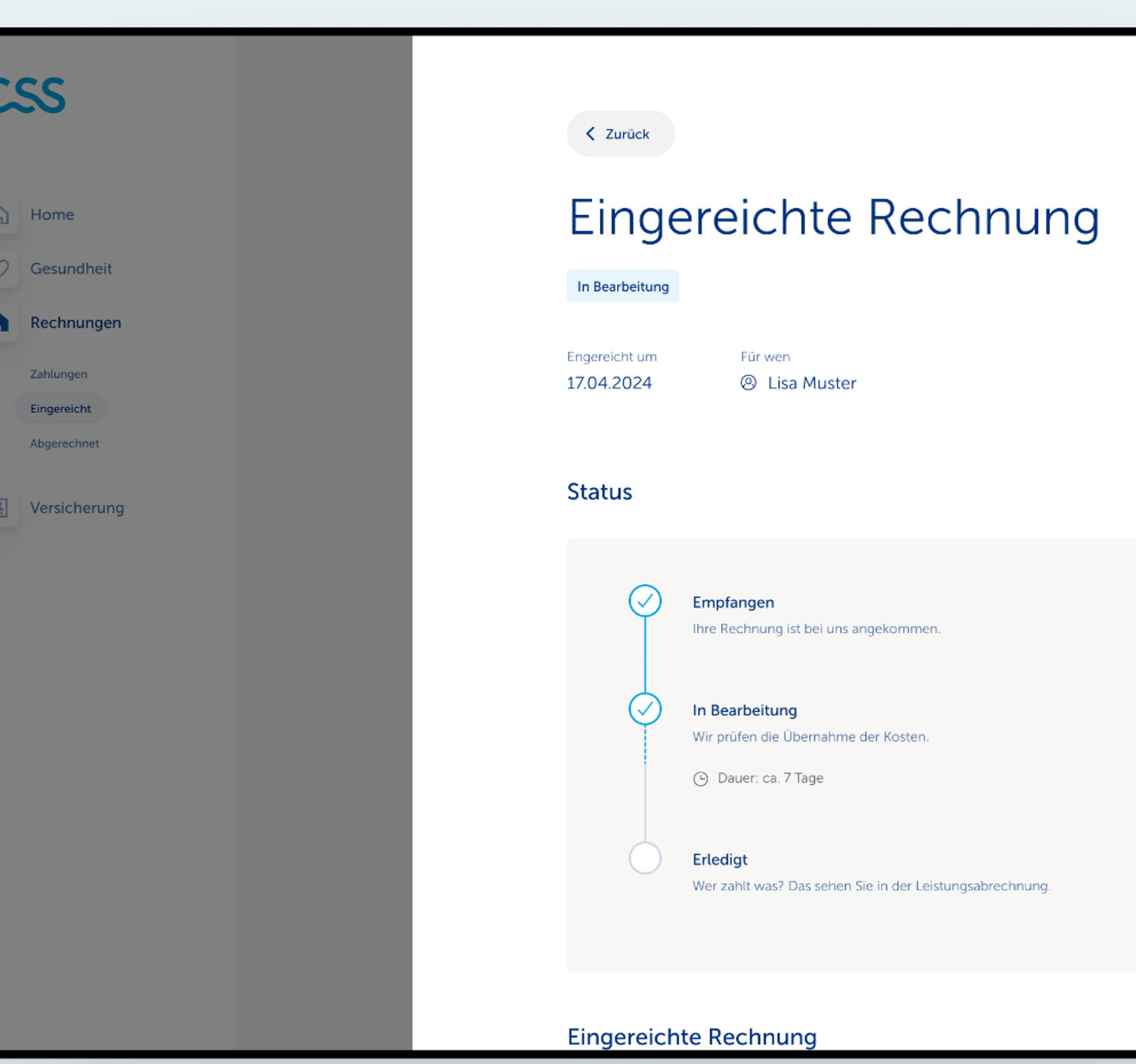Immer wissen, wann Ihr Geld kommt