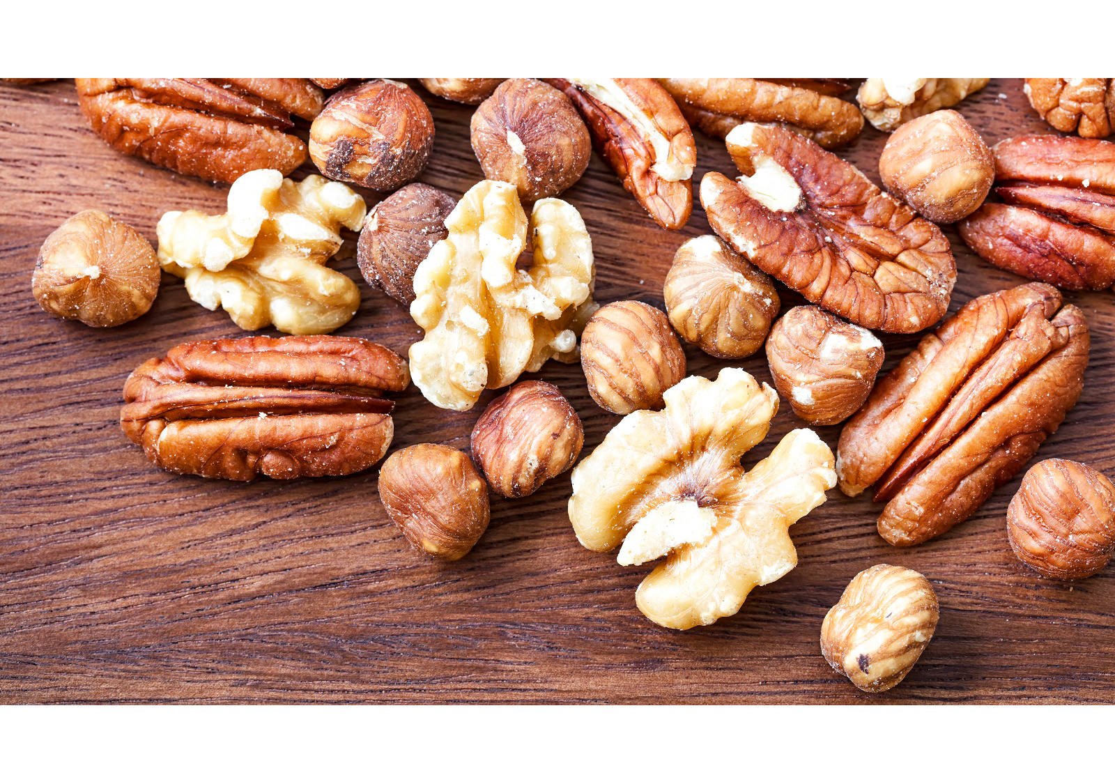 Nüsse enthalten gesunde Fettsäuren und Vitamine