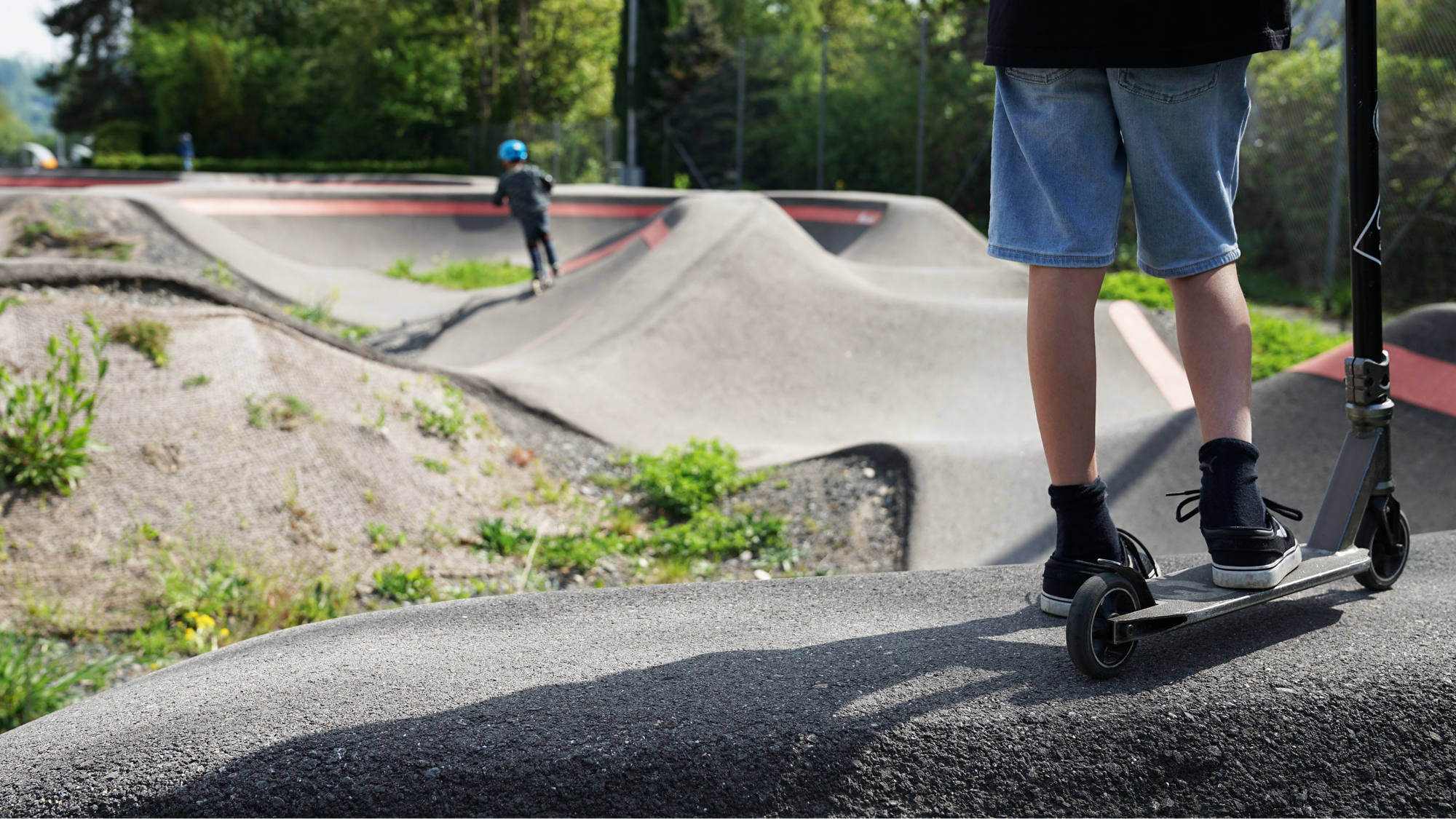 pump track scooter