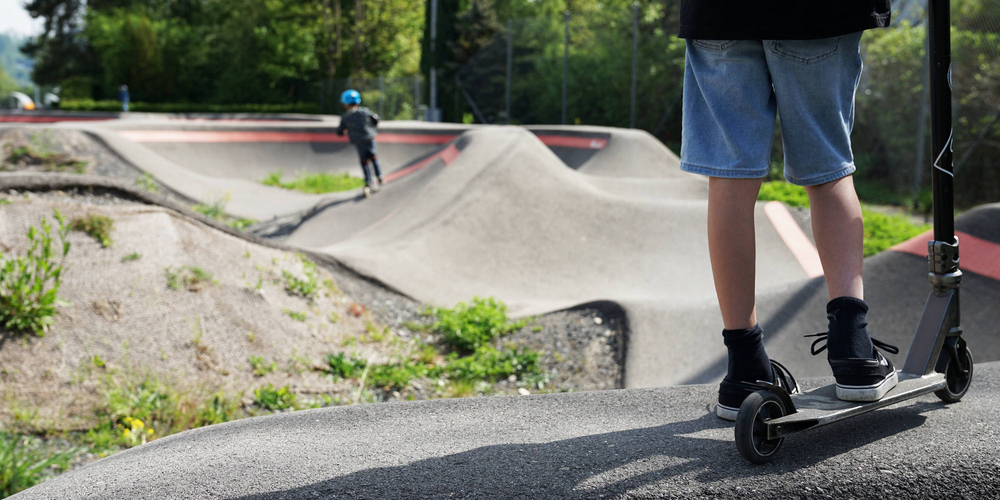 asphalt pump track