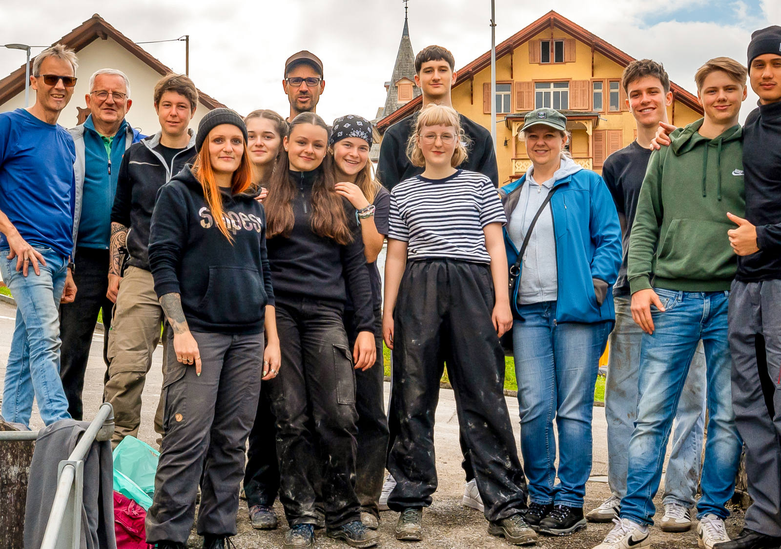 Gruppenfoto in Romoos