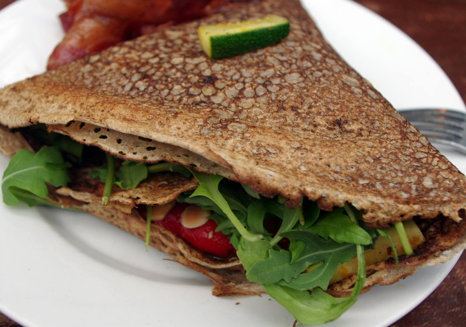 Superfood: Buckwheat crepes with ham