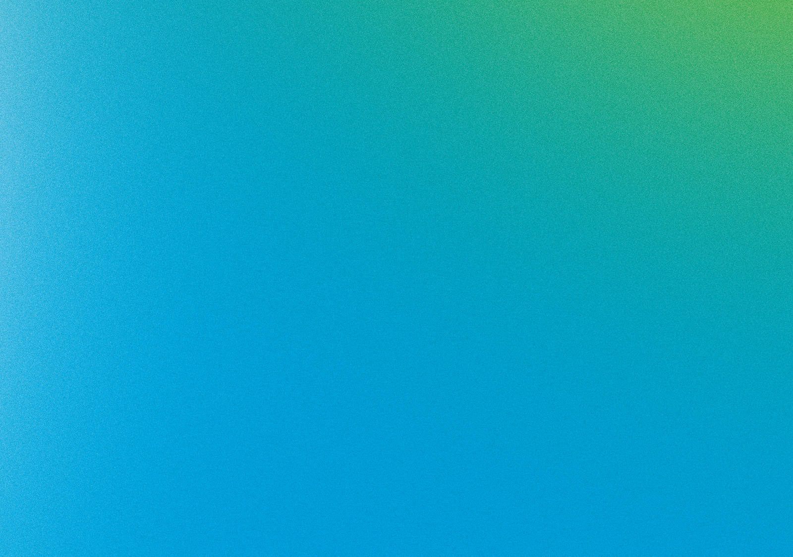 Farbverlauf in Blau, Grün und Weiss der CSS Hallo Leben Kampagne.