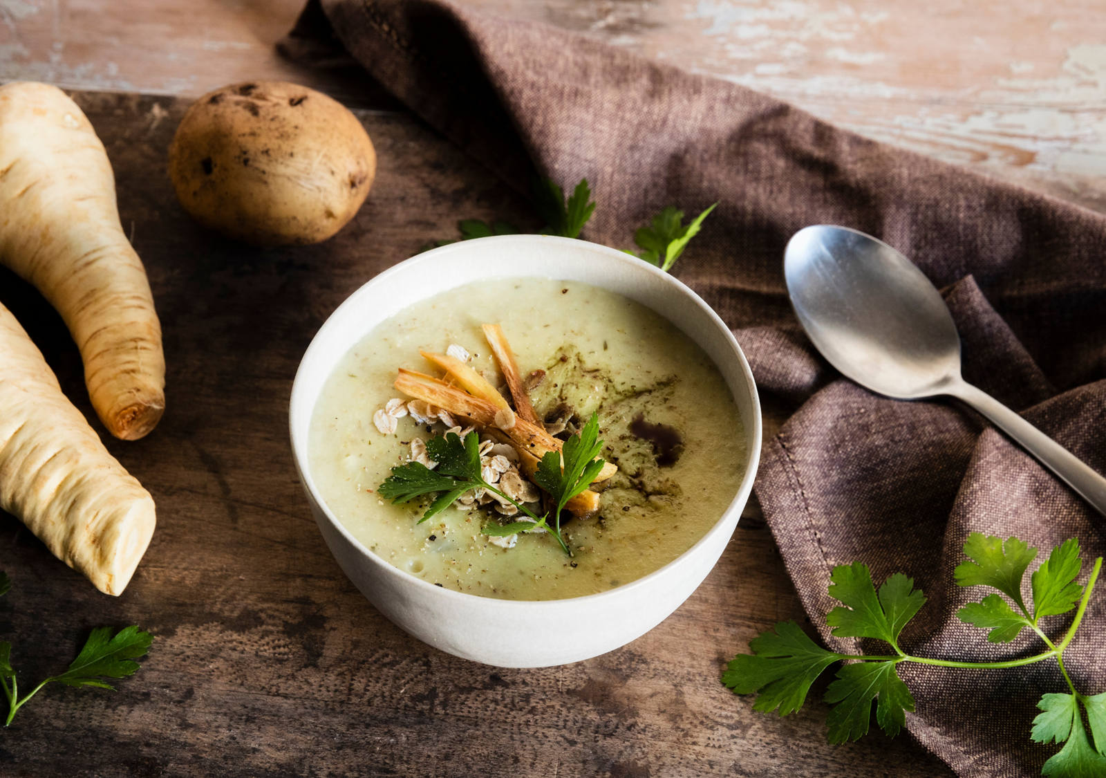 Winterrezept: Pastinaken-Suppe