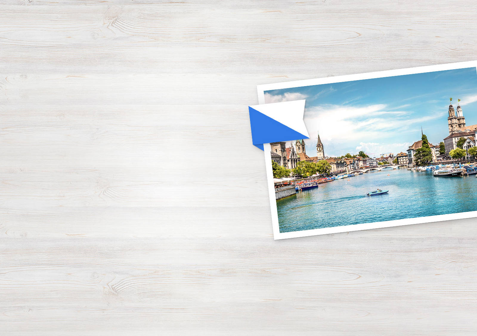 Motif de carte postale Zurich